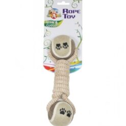 Croci, Памучен кокал 24 см с тенис топки