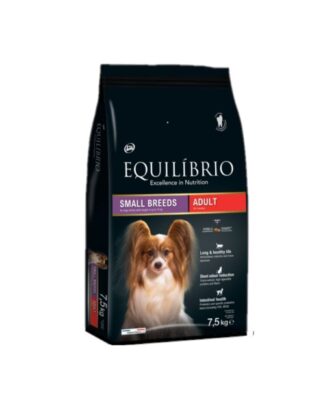 Equilibrio Dog Adult Small Breed - Екалибрио храна за кучета над 12 месеца от малки породи, 7,5 кг