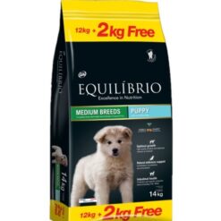 Equilibrio Puppy Medium Breed - Най-добрата храна за подрастващи кучета от средни породи