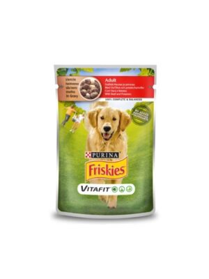 Friskies Dog Adult Pouch, Говеждо