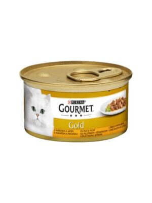 Gourmet Gold, Хапки в сос с пиле и черен дроб