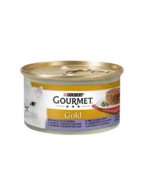храна за котки Gourmet Пай с агнешко и зелен боб