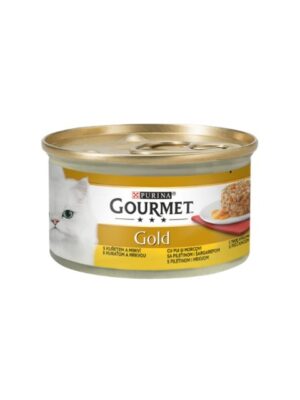 Gourmet Gold пилешко и зеленчуци - пай с пиле и моркови