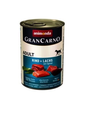 GranCarno Dog Adult, Говеждо и пушена змиорка с картофи