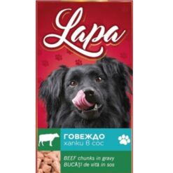 Качествена консерва за куче Lapa с говеждо месо от зоомагазин Daneni