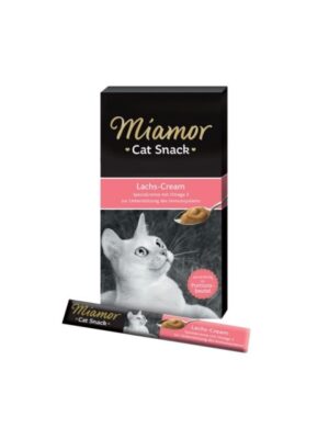 Лакомство за котки -Miamor Cat Cream Lachs от зоомагазин Daneni