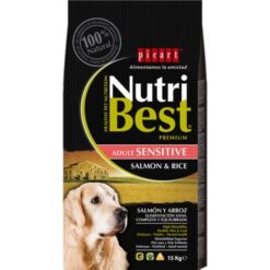 Храна за кучета - Nutribest - Adult Dog Sensitive Salmon And Rice 15 кг - Зоомагазин "Daneni"