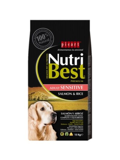 Nutribest Dog Adult Sensitive Salmon And Rice