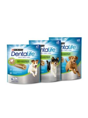 Дентални пръчици за кучета Purina Dog Dentalife Daily Oral Care