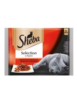 Sheba Selection Pouch, Месно меню