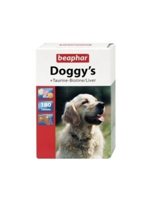 Хранителни добавки за кучета, Beaphar Doggy’s Mix - Витамини за здрава и лъскава козина 180 бр