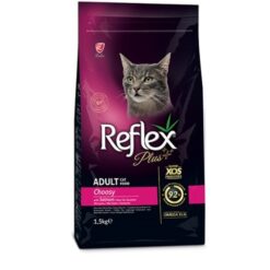 Reflex: Plus Adult Cat Choosy Salmon - Храна за капризни котки - Сьомга 1.5 кг
