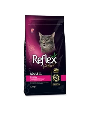 Reflex: Plus Adult Cat Choosy Salmon - Храна за капризни котки - Сьомга 1.5 кг