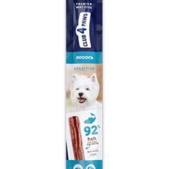 Храна лакомство за кучета Club 4 Paws Premium Stick Sensitive - риба 92% - 12 гр | Зоомагазин "Daneni"
