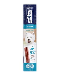 Храна лакомство за кучета Club 4 Paws Premium Stick Sensitive, риба 92%, 12 гр.