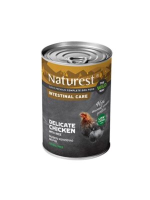 Погрижете се за червата на вашия верен приятел с Naturest Super Premium Intestinal Care - Delicate Chicken висококачествена храна за кучета със стомашни проблеми