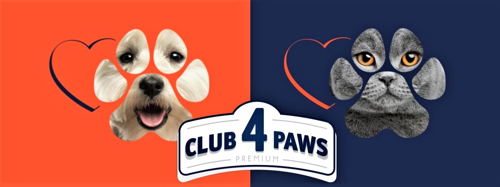 Club 4 Paws: Висококачествена храна за кучета и котки