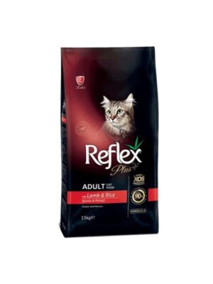 Reflex: Plus Adult Cat Lamb and Rice - Гранули за израснали котки - Агнешко и ориз 15 кг