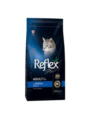 Reflex: Plus Adult Cat Salmon - Рефлекс храна за котки на възраст над 1 година със Сьомга 15 кг