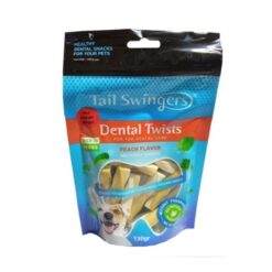 Натурален снакс - лакомство, което съчетава стоматологичната помощ с удоволствието за кучето да дъвче здравословна награда, перфектна за почистване на зъбите