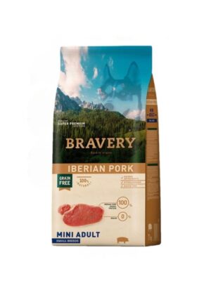 Bravery Dog Adult Mini & Small Iberian Pork