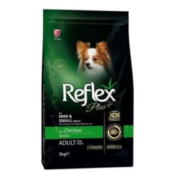 Reflex: Plus Adult Dog Mini & Small Breeds Chicken - Храна за дребни породи кучета с пилешко, 3 кг.