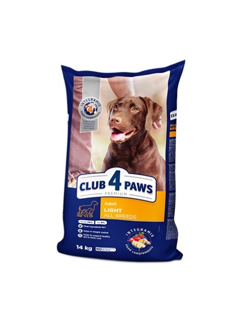 Club 4 Paws Premium Dog Adult All Breeds Light Weight Control