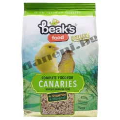 Пълноценна ежедневна храна за канарчета Beaks Deluxe Natural Food Canaries 400 гр | Зоомагазин "Daneni"