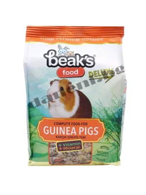 Храна за морски свинчета Beaks Deluxe Natural Food Guinea Pigs - Пълноценна ежедневна храна, 500 гр. Онлайн зоомагазин Данени.
