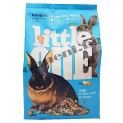 Храна за зайци Little One Daily feed for Rabbits - Пълноценна храна с фибри, 900 гр. зоомагазин Данени.