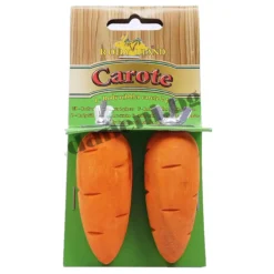 Играчка дървен морков за източване на зъбите на заека | Зоомагазин "Daneni"