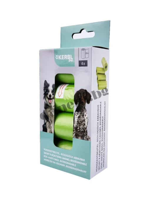 Торбички за кучешки изпражнения Kerbl Pet | Зоомагазин "Daneni"