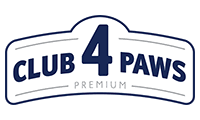 Logo club 4 paws - хипоалергенна храна за кучета от малки породи  с алергии Hypoallergenic