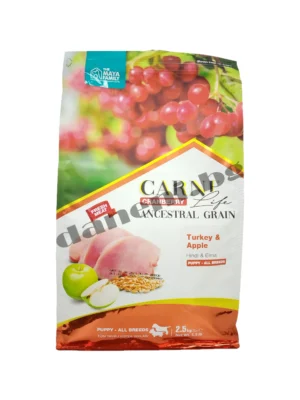 Пакетирана суха храна CARNI LIFE CRANBERRY ANCESTRAL GRAIN & APPLE PUPPY ALL от зоомагазин Daneni