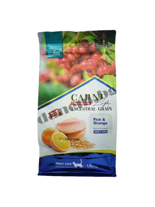 Пакет Carni Life Cranberry - висок клас храна за котки, богата на хранителни вещества за здрава козина, бляскава кожа и силен имунитет от зоомагазин daneni