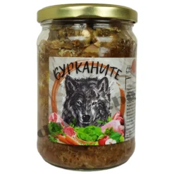 най-добрата рецепта за домашна храна за кучета - буркан за куче с говеждо и зеленчуци от зоомагазин daneni