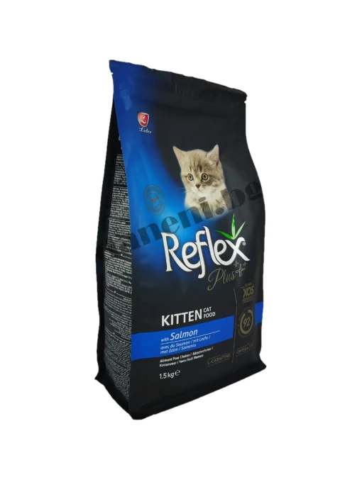 Най-добрата храна за малки котета, Reflex Kitten Salmon от зоомагазин daneni