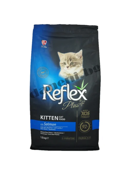 Здравословна храна за малки котенца, Reflex Kitten Salmon от зоомагазин daneni