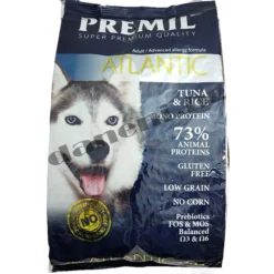 Монопротеинова, хипоалергенна храна за куче с грижа за козината Premil от зоомагазин daneni
