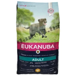 Еукануба храна за кучета от едри породи на възраст над 18 месеца, Eukanuba Large Breed Chicken 15+3 kg с пилешко месо от зоомагазин daneni