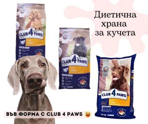 Суха храна Club 4 Paws за кастрирани кучета