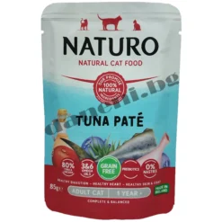 Naturo Cat Tuna Pate Pouch - Висок клас пастет с риба тон за котки, 85 гр