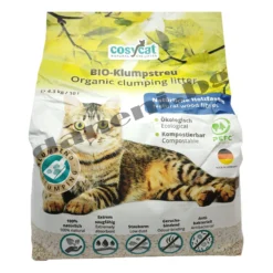 CosyCat Organic clumping Litter - Органична Дървесна биоразградима котешка тоалетна