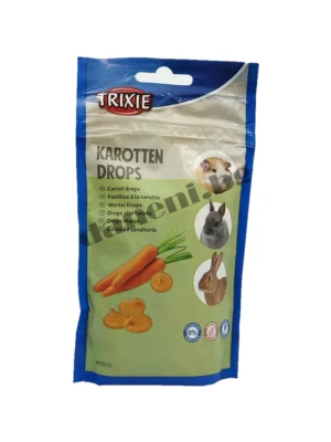 Trixie Karotten Drops - вкусни и здравословни морковени хапки за гризачи