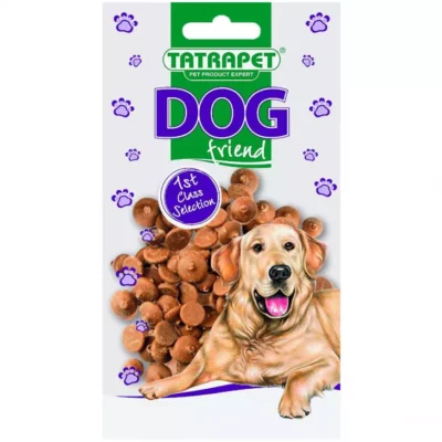 Tatrapet Drops Chocolate - Шоколадов дропс със специален вид безвреден шоколад за кучета, който се прави от рожков.