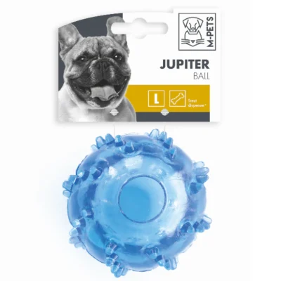 Кучешка играчка M-Pets Jupiter Ball Treat Toy, за пълнене с лакомства