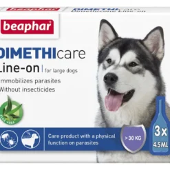 Опаковка на противопаразитни капки Beaphar Dimethicare Line On за големи кучета