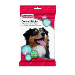 Beaphar, дентал стикс за средни и големи породи кучета, 7 бр.