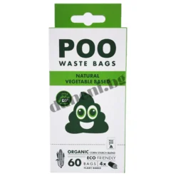 Биоразградими пликчета за кучешки изпражнения - M-Pets POO - Царевица