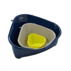 Moderna - Ъглова тоалетна за гризачи - Warm Gray M 35/23/19 см